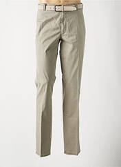 Pantalon droit beige MEYER pour homme seconde vue