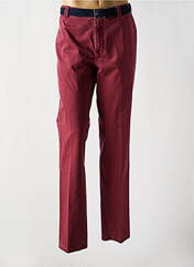 Pantalon droit rouge MEYER pour homme seconde vue