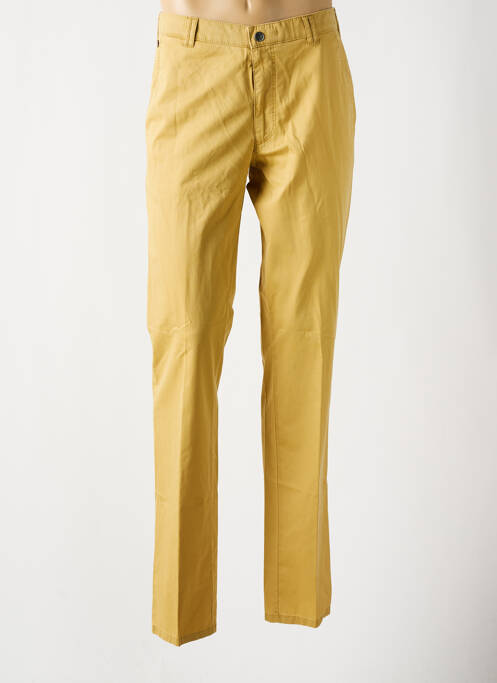 Pantalon chino jaune MEYER pour homme