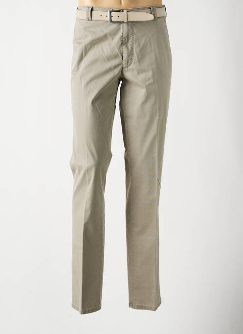 Pantalon droit beige MEYER pour homme