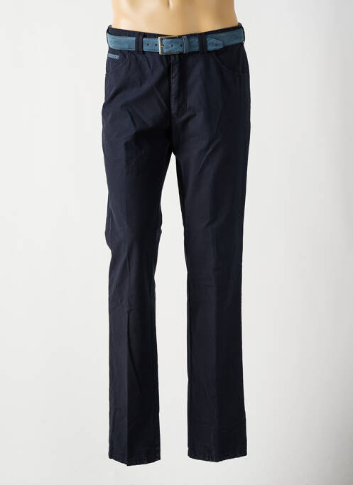 Pantalon droit bleu MEYER pour homme