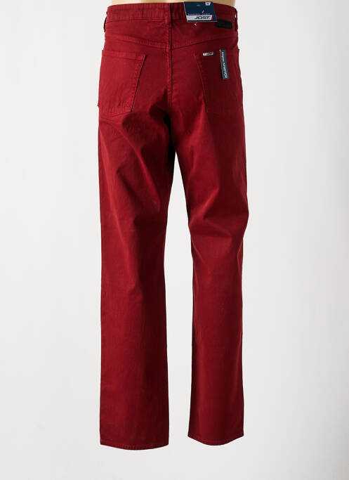 Pantalon droit rouge JOST pour homme