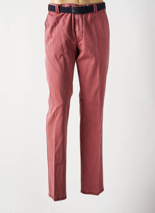 Pantalon droit rouge MEYER pour homme