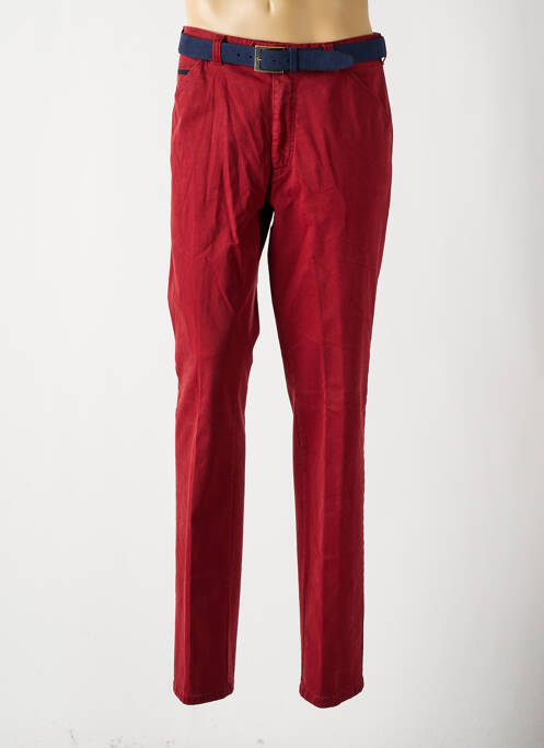 Pantalon droit rouge MEYER pour homme