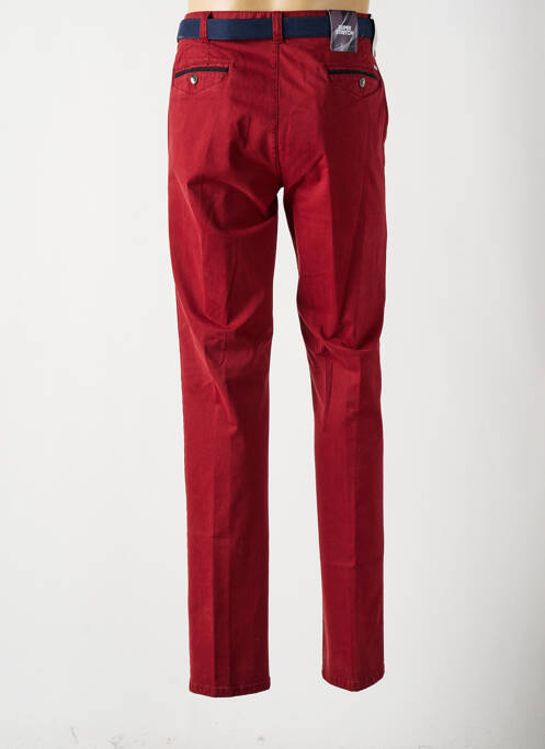 Pantalon droit rouge MEYER pour homme
