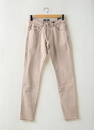 Jeans coupe slim tissage brut taille normale beige PETROL INDUSTRIES homme