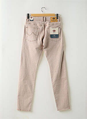 Jeans coupe slim tissage brut taille normale beige PETROL INDUSTRIES homme