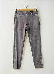 Pantalon chino gris ONLY & SONS pour homme seconde vue