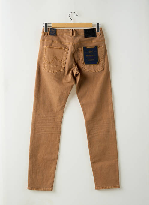 Jeans coupe slim marron PETROL INDUSTRIES pour homme