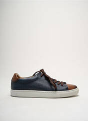 Baskets bleu BRETT & SONS pour homme seconde vue