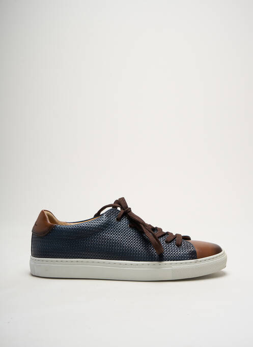 Baskets bleu BRETT & SONS pour homme