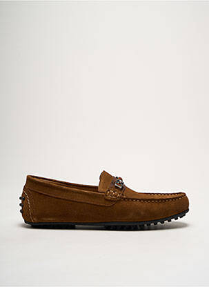 Mocassins marron BRETT & SONS pour homme