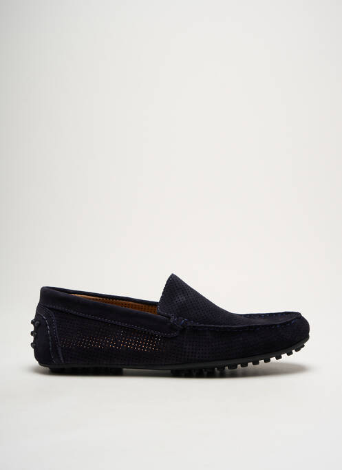 Mocassins bleu BRETT & SONS pour homme