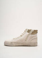 Baskets beige NO NAME pour femme seconde vue