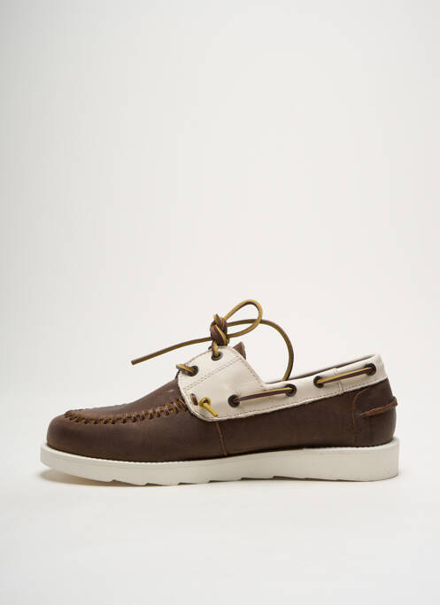 Chaussures bâteau marron KJORE PROJECT pour homme