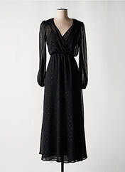 Robe longue noir LES BLONDINETTES pour femme seconde vue