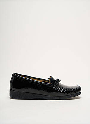 Mocassins effet froissé talon plat jusqu'à 3cm noir MARCO femme