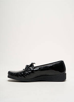 Mocassins effet froissé talon plat jusqu'à 3cm noir MARCO femme
