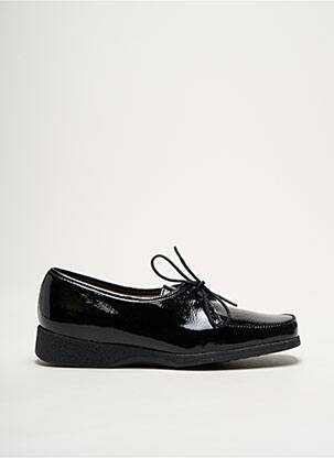 Chaussures de confort fermeture lacets talon plat jusqu'à 3cm noir MARCO femme