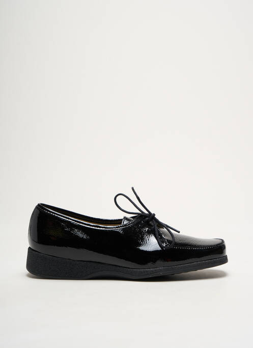 Chaussures de confort fermeture lacets talon plat jusqu'à 3cm noir MARCO femme