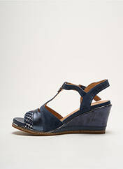 Sandales/Nu pieds bleu FUGITIVE BY FRANCESCO ROSSI pour femme seconde vue