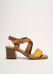 Sandales/Nu pieds jaune METAMORF'OSE pour femme seconde vue