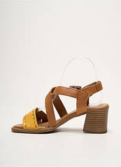 Sandales/Nu pieds jaune METAMORF'OSE pour femme seconde vue