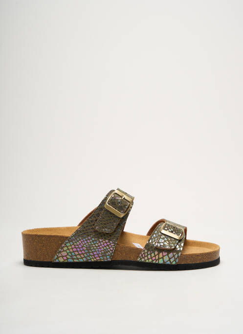 Mules/Sabots vert ARIMA pour femme