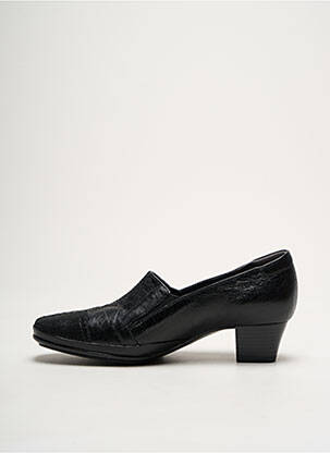 Mocassins matière lisse talon plat jusqu'à 3cm noir NATURFORM femme