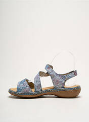 Sandales/Nu pieds bleu RIEKER pour femme seconde vue