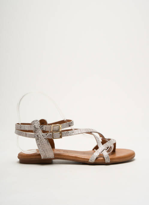 Tongs gris KAOLA pour femme