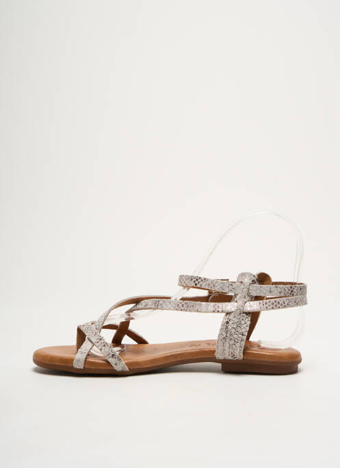 Tongs gris KAOLA pour femme