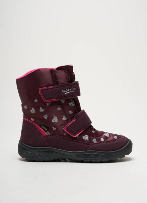 Bottines/Boots violet SUPERFIT pour fille