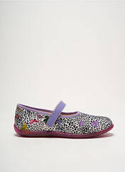 Chaussons/Pantoufles violet BELLAMY pour fille seconde vue