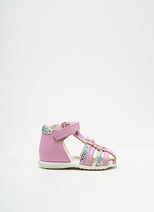 Sandales/nu pieds bout rond bout rond rose BOPY fille