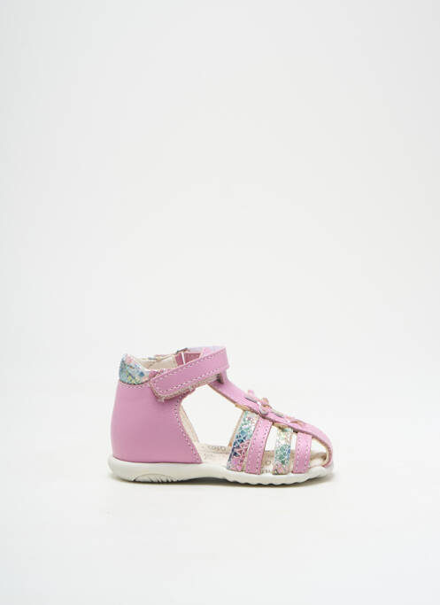 Sandales/nu pieds bout rond bout rond rose BOPY fille