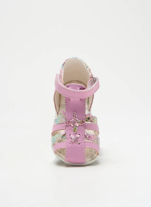 Sandales/nu pieds bout rond bout rond rose BOPY fille