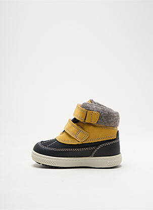 Bottines/boots fermeture scratch plateforme jaune PRIMIGI garçon