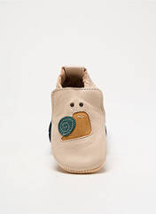 Chaussons/Pantoufles beige EASY PEASY pour garçon seconde vue