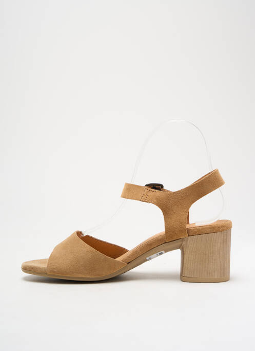 Sandales/Nu pieds beige MINKA DESIGN pour femme