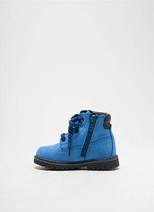 Bottines/boots talon bas talon bas bleu REN BUT garçon