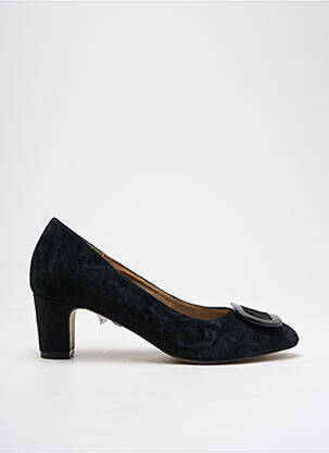 Escarpins nubuck talon de 4 à 6cm noir TAMARIS femme