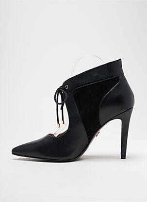 Bottines/boots matière lisse talon de 7 à 9cm noir TAMARIS femme