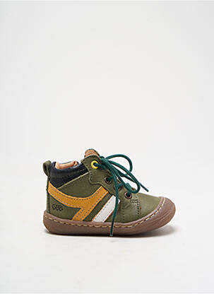 Chaussons/pantoufles bout rond bout rond vert GBB garçon