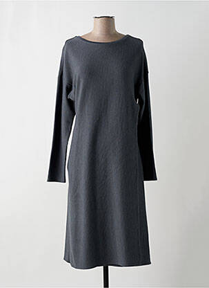Robe mi-longue manches longues manches longues gris RAGWEAR femme