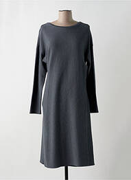 Robe mi-longue manches longues manches longues gris RAGWEAR femme
