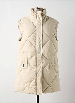 Doudoune poches sans capuche beige RAGWEAR femme