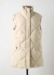Doudoune poches sans capuche beige RAGWEAR femme