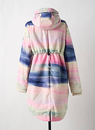 Doudoune poches a capuche rose RAGWEAR femme