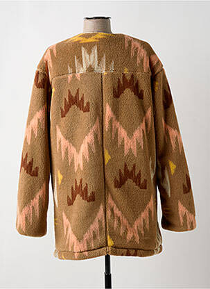 Manteau long coupe cintrée sans capuche marron RAGWEAR femme